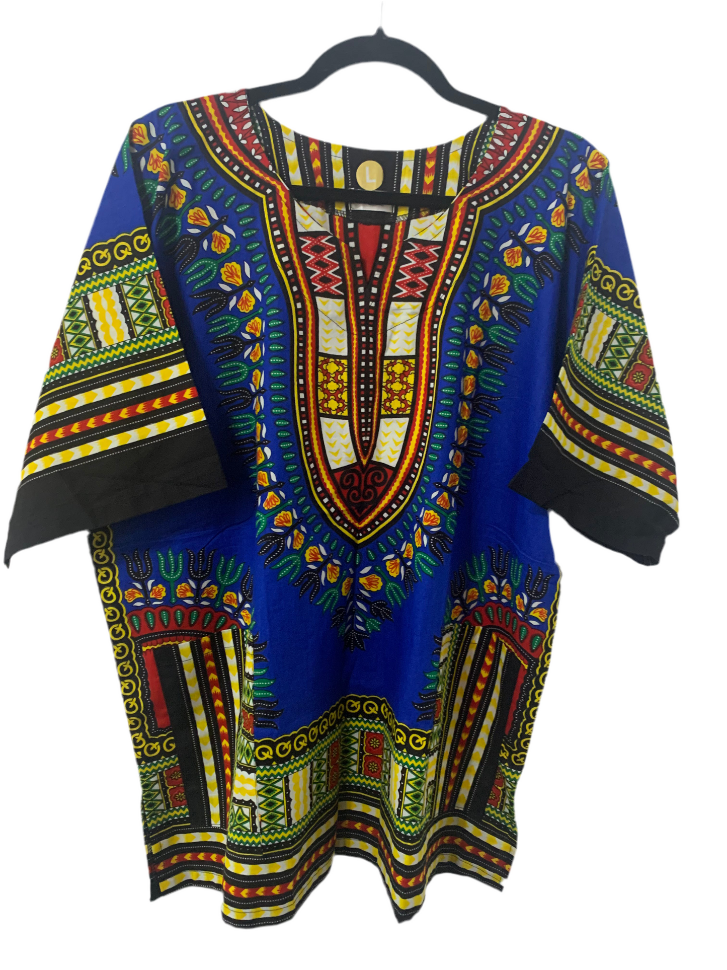 Adult Unisex Angelina Print Dashiki Shirt