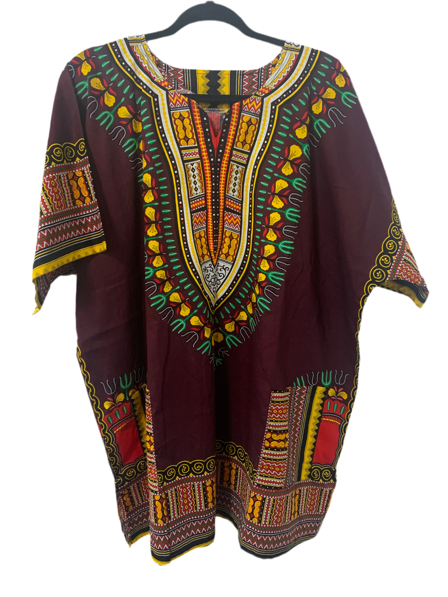 Adult Unisex Angelina Print Dashiki Shirt