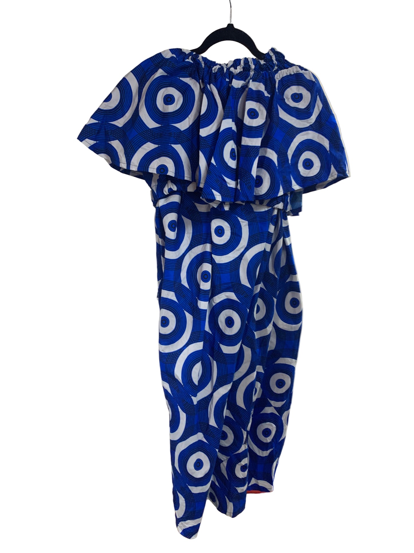 Tamara Off-Shoulder 2-Piece Set – Ankara Top & Palazzo Pants