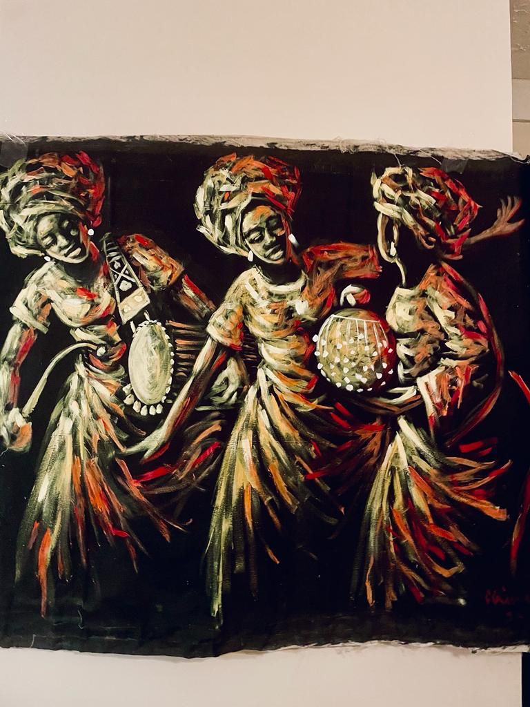 Cultural Dancers Painting