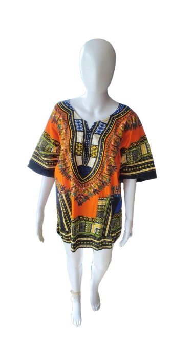 orange african clothes bahamas