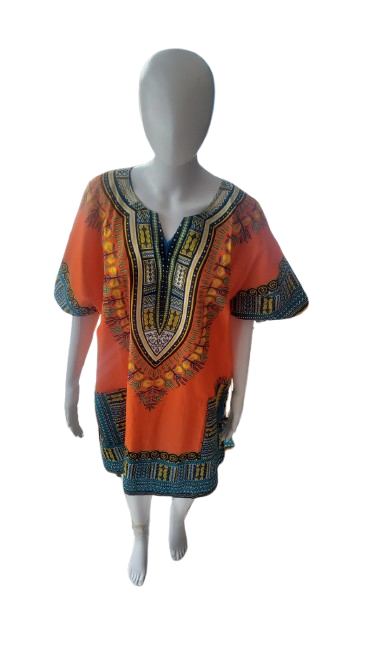 orange african clothes bahamas