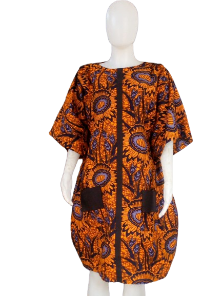Adesuwa Button-Down Midi Dress