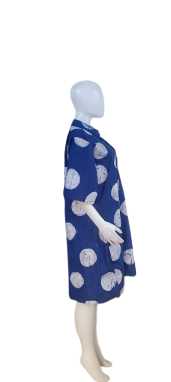 Adesuwa Button-Down Midi Dress