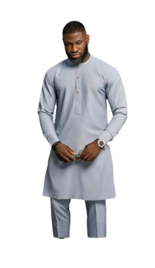 Oshodin Powder Blue Cashmere Suit