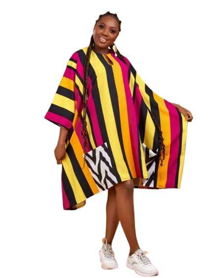 Striped Chic Dashiki