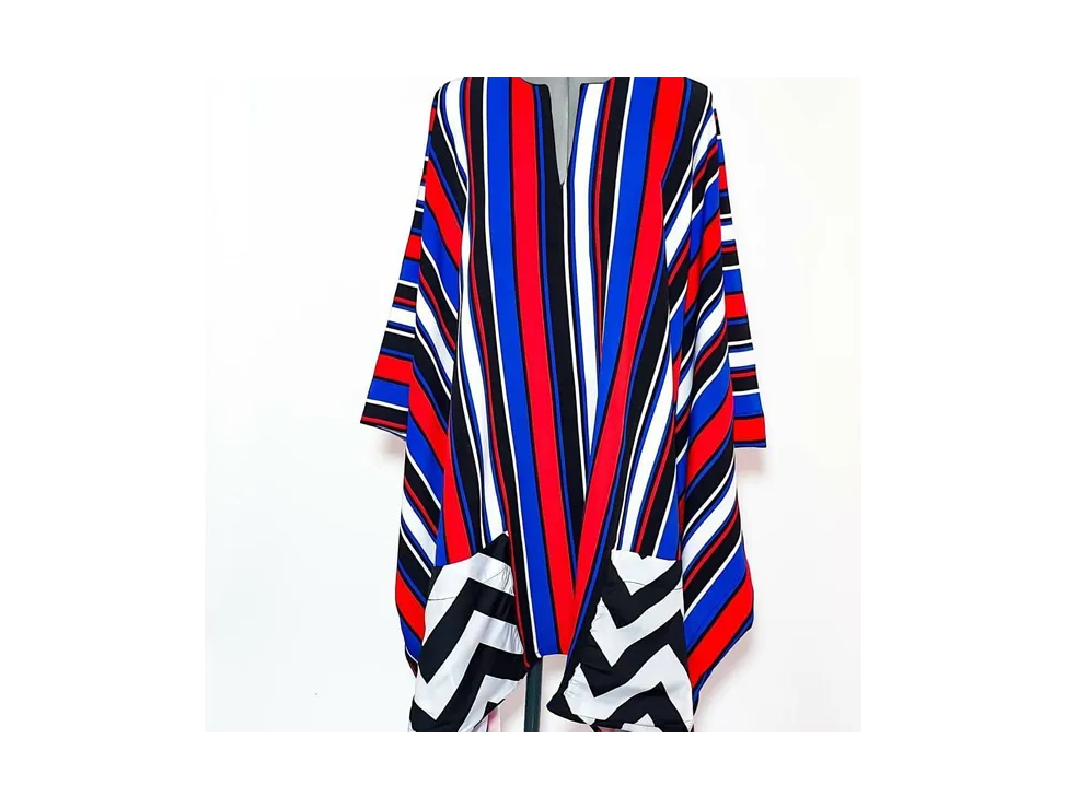 Striped Chic Dashiki